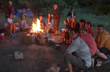 Как испечь хлеб в походе?
